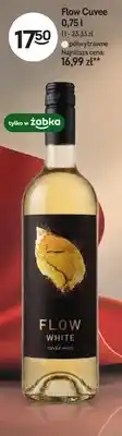 Żabka Wino białe Flow Cuvee półwytrawne oferta