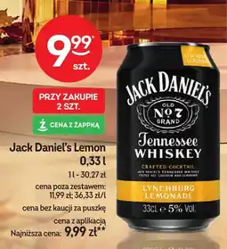 Żabka Drink Jack Daniel's Lemon oferta