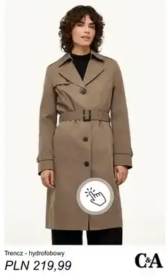 C&A Trencz hydrofobowy C & A oferta