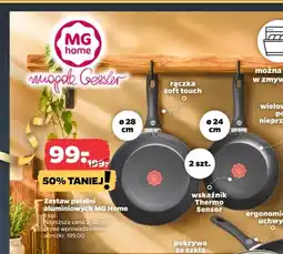 Netto Zestaw patelni aluminiowych Mg Home oferta