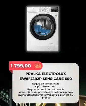 Pralka Electrolux EW6F2492P Sensicare 600
