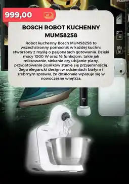 Neonet Robot kuchenny Bosch MUM58258 oferta
