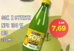 Hale Banacha Sok z cytryny NFC 100 % BIO oferta