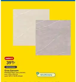Castorama Gres Sannam 59,8x59,8 cm oferta