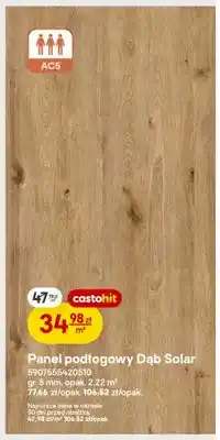 Castorama Panel podłogowy Dąb Solar oferta