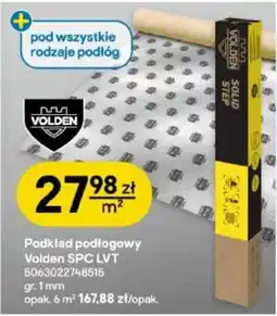Castorama Podkład podłogowy Volden SPC LVT oferta