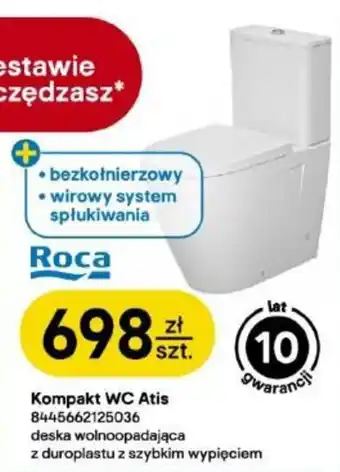 Kompakt WC Atis Roca