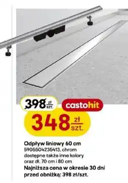 Castorama Odpyw liniowy 60 cm castohit oferta