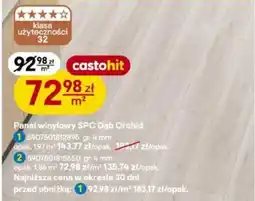 Castorama Panel winylowy SPC Dąb Orchid castohit oferta