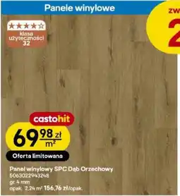 Castorama Panel winylowy SPC Dąb Orzechowy oferta