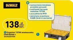Castorama Organizer TSTAK wodoszczelny DEWALT oferta