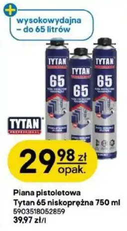 Castorama Piana pistoletowa Tytan 65 niskoprężna oferta