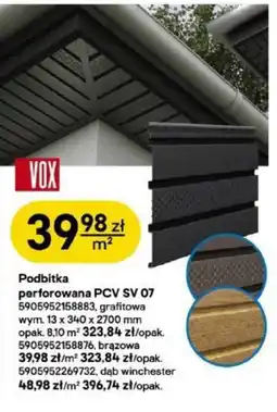 Castorama Podbitka perforowana PCV SV 07 VOX oferta