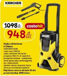 Castorama Myjka ciśnieniowa K 5 Basic oferta