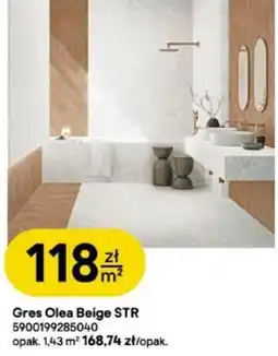 Castorama Gres Olea Beige STR oferta