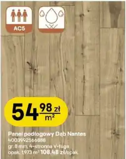 Castorama Panel podłogowy Dąb Nantes oferta