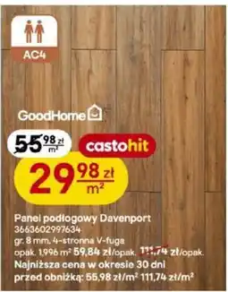 Castorama Panel podłogowy Davenport castohit oferta