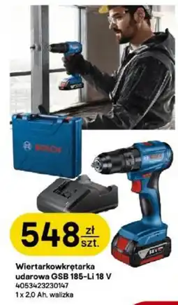 Castorama Wiertarkowkrętarka udarowa GSB 185-Li 18 V oferta