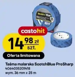 Castorama Taśma malarska ScotchBlue ProSharp oferta