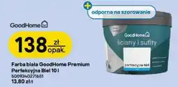 Castorama Farba biała GoodHome Premium Perfekcyjna Biel 10 l oferta