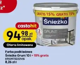 Castorama Farba podkladowa Śnieżka Grunt oferta
