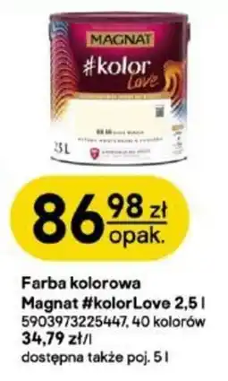Castorama Farba kolorowa Magnat #kolorLove oferta