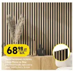 Castorama Panel lamelowy ścienny Linea Miute na filcu oferta