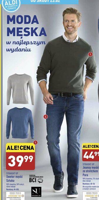 ALDI Sweter męski oferta