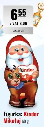 Eurocash Figurka: Kinder Mikołaj oferta