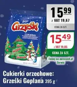 Eurocash Cukierki orzechowe: Grzeński Goplana oferta