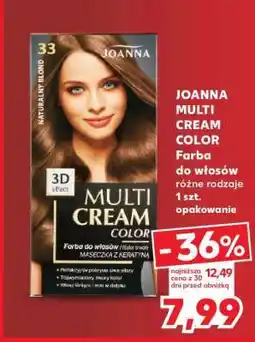 Kaufland Joanna MULTI CREAM COLOR Farba do włosów oferta