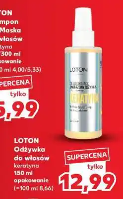 Kaufland LOTON Odżywka do włosów keratyna oferta