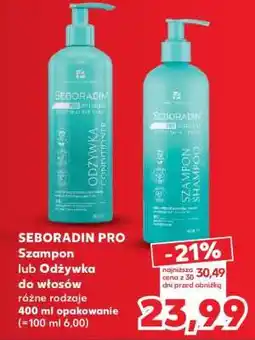 Kaufland SEBORADIN PRO Szampon lub Odżywka do włosów oferta