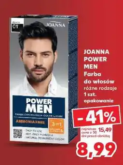 Kaufland Joanna POWER MEN Farba do włosów oferta