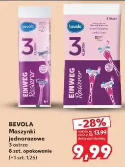 Kaufland BEVOLA Maszynki jednorazowe oferta