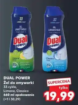 Kaufland DUAL POWER Żel do zmywarki oferta