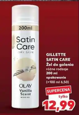 Kaufland GILLETTE SATIN CARE oferta
