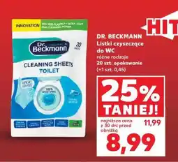 Kaufland DR. BECKMANN Listki czyszczące do WC oferta