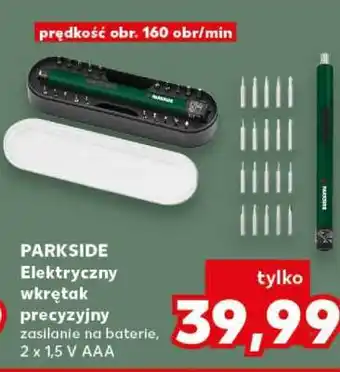 PARKSIDE Elektryczny wkrętak precyzyjny