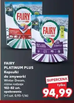 Kaufland FAIRY PLATINUM PLUS oferta