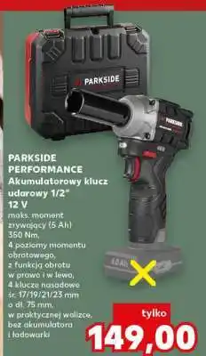 Kaufland PARKSIDE PERFORMANCE Akumulatorowy klucz udarowy 1/2 12 V oferta