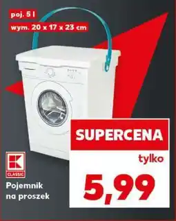 Kaufland Pojemnik na proszek oferta