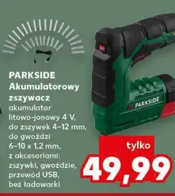 Kaufland PARKSIDE Akumulatorowy zszywacz oferta