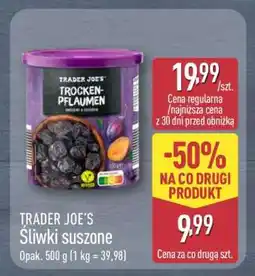 ALDI TRADER JOE’S Śliwki suszone oferta