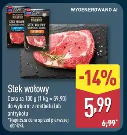 ALDI Stek wołowy oferta