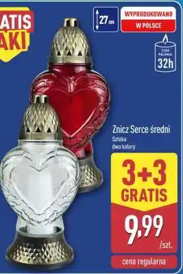 ALDI Znicz Serce średni oferta