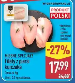 ALDI Filety z piersi kurczaka oferta