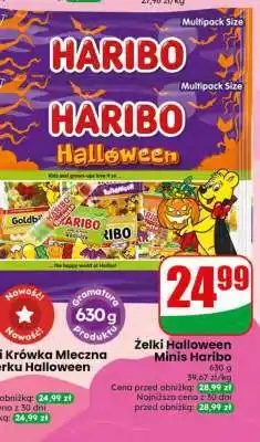 Dino Żelki Halloween Minis Haribo oferta