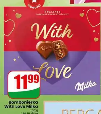 Dino Bombonierka With Love Milka oferta