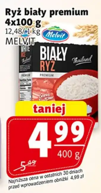 Ryż biały premium Melvit